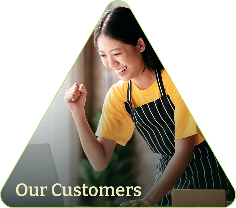 Way Fong Employee in the warehouse